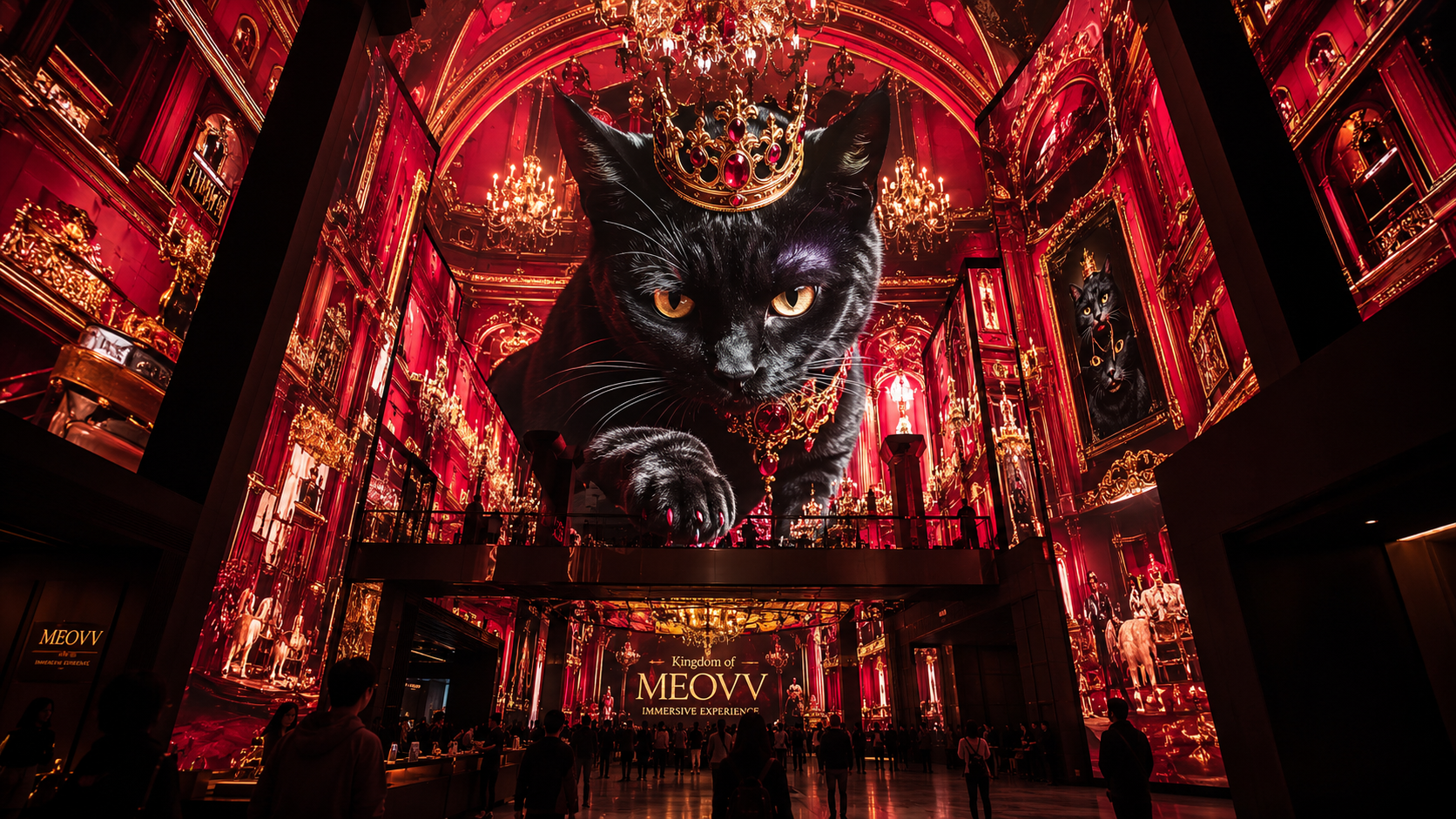 Media wall — immersive exhibition