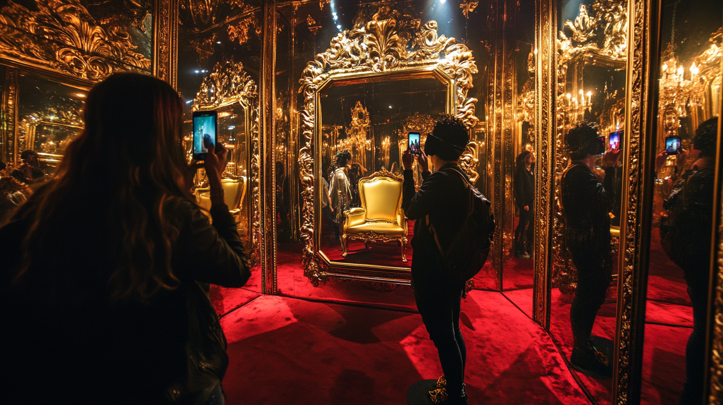 Mirror room — Still Me selfie zone